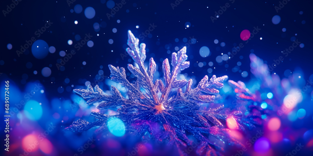 New year, Christmas background with snowflakes on festive blue background. Holiday concept for banner, greeting card, invitation.
New year, Christmas background with snowflakes on festive blue background. Holiday concept for banner, greeting card, invitation.