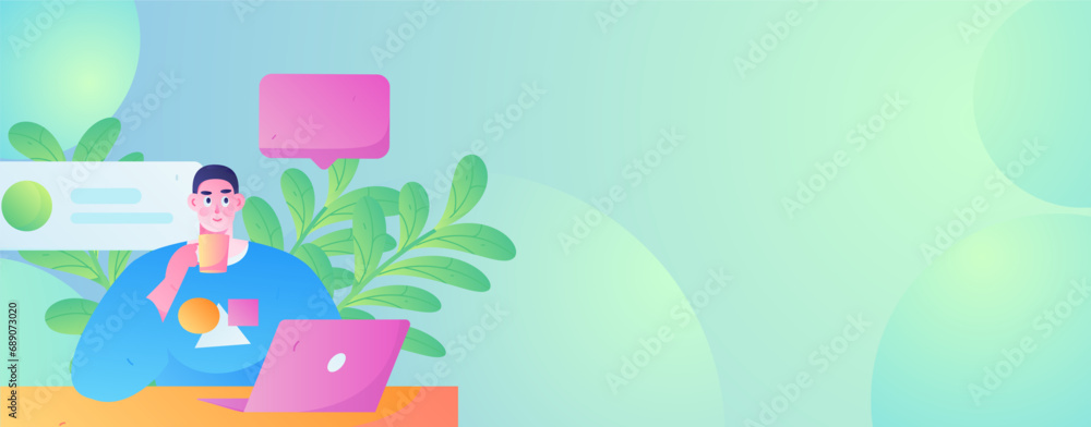 Business People Flat Vector Concept Operation Hand Drawn Illustration
Business People Flat Vector Concept Operation Hand Drawn Illustration