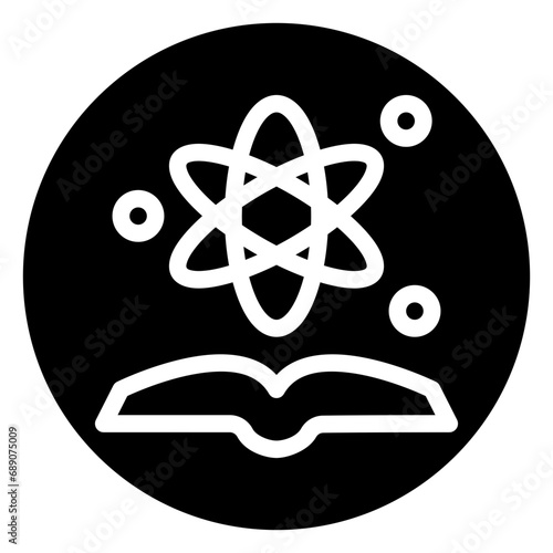science glyph icon