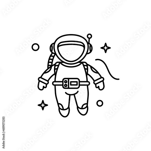 Astronaut Vector Illustration