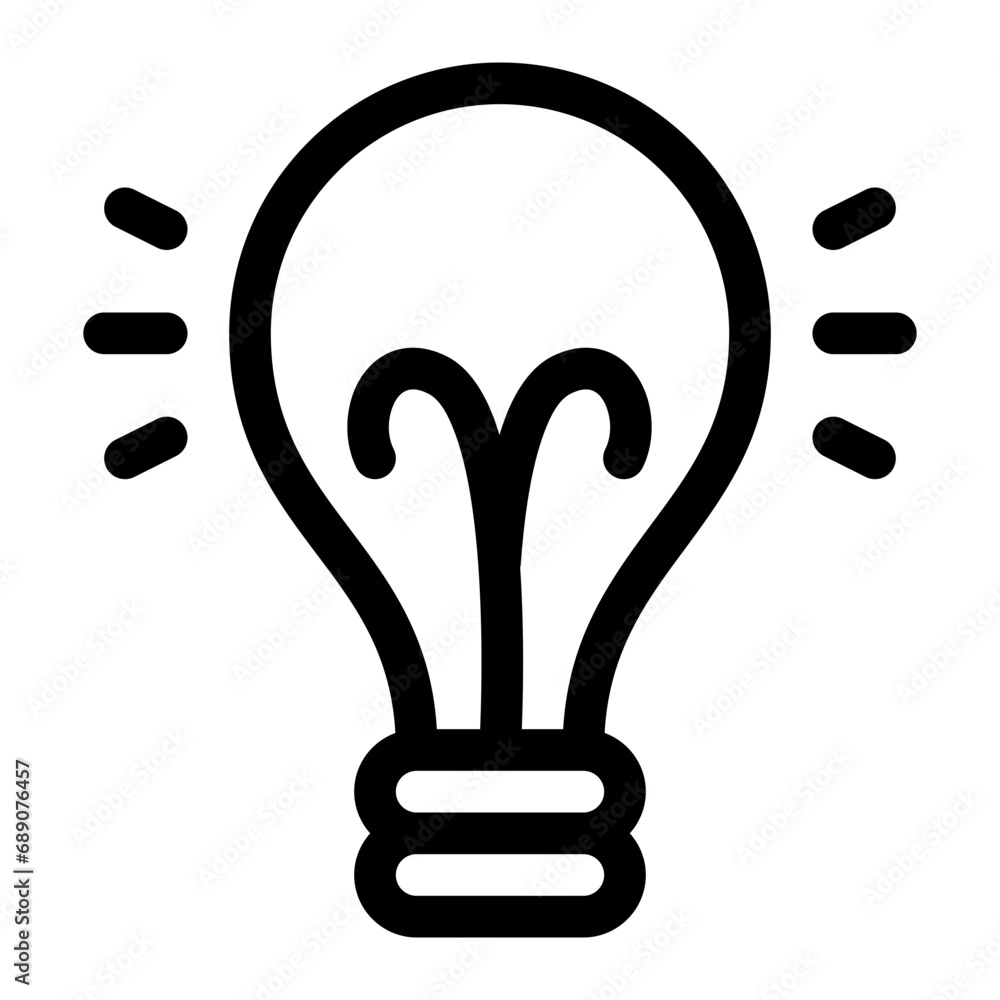 Obraz premium knowledge line icon