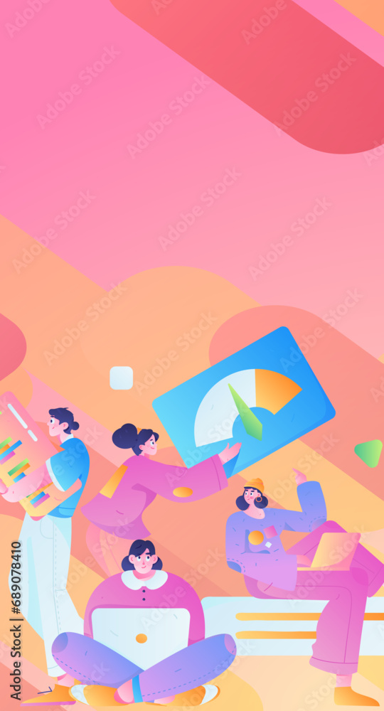 Business People Flat Vector Concept Operation Hand Drawn Illustration
Business People Flat Vector Concept Operation Hand Drawn Illustration