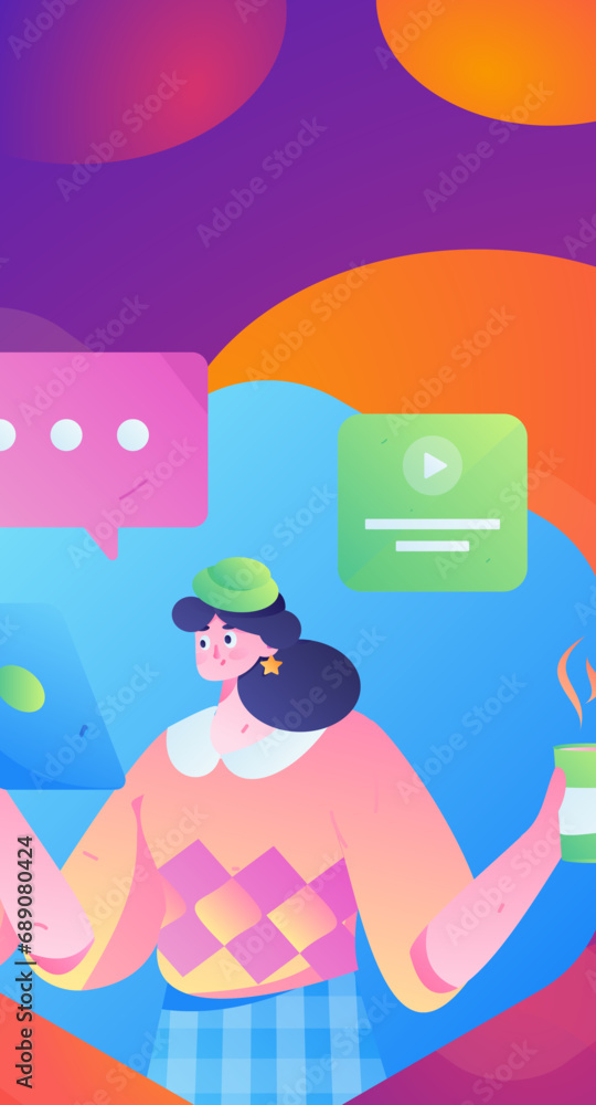 Business People Flat Vector Concept Operation Hand Drawn Illustration
Business People Flat Vector Concept Operation Hand Drawn Illustration
