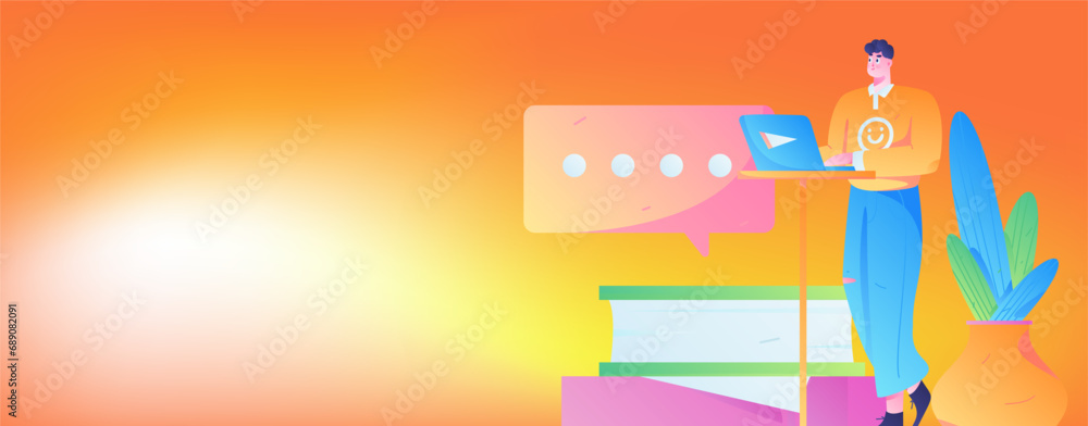 Business People Flat Vector Concept Operation Hand Drawn Illustration
Business People Flat Vector Concept Operation Hand Drawn Illustration