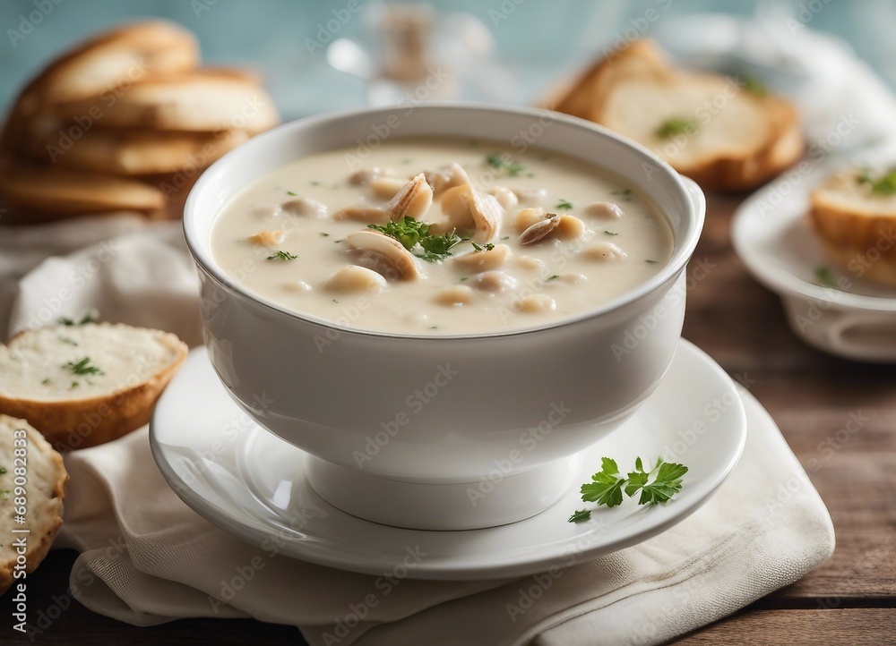 Clam Chowder soup
Clam Chowder soup