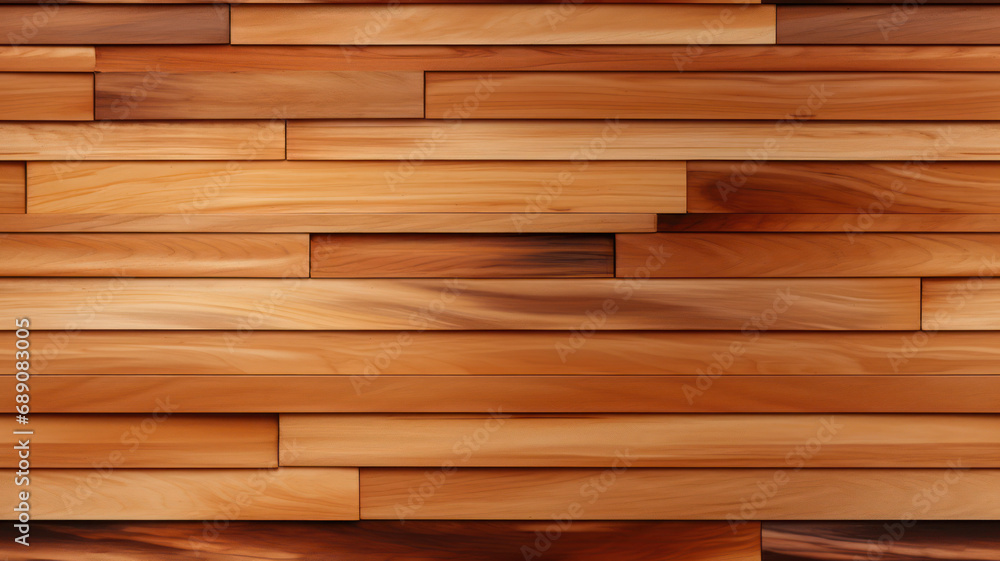 Futuristic Teak Planks Wall with Tonal Texture, AI generated Futuristic Teak Planks Wall with Tonal Texture, AI generated