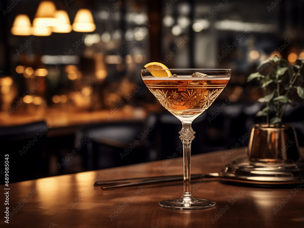 Indulging in a luscious B52 cocktail. AI Generation. Indulging in a luscious B52 cocktail. AI Generation.