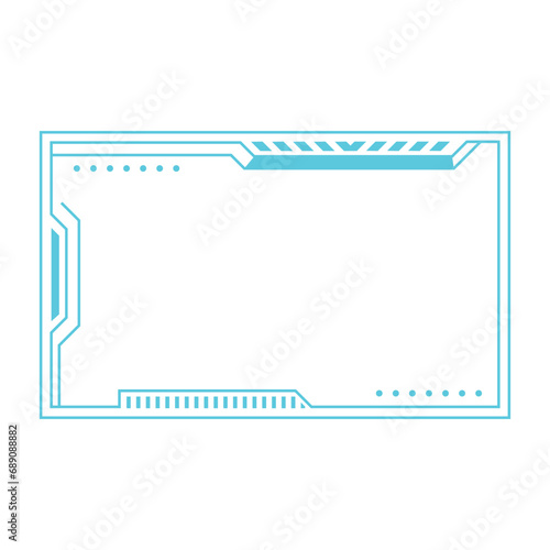 Futuristic Frame Vector