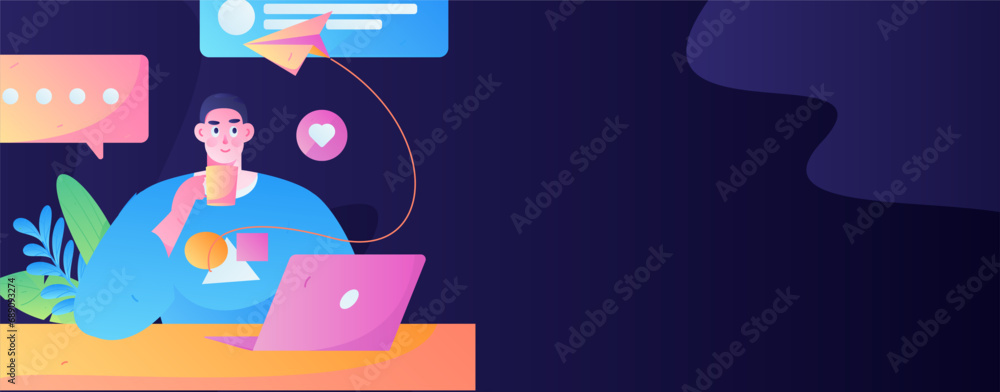 Business People Flat Vector Concept Operation Hand Drawn Illustration
Business People Flat Vector Concept Operation Hand Drawn Illustration