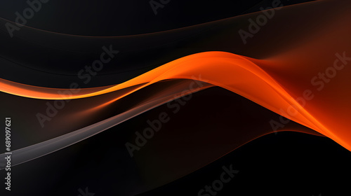 Blue and Orange Abstract background
