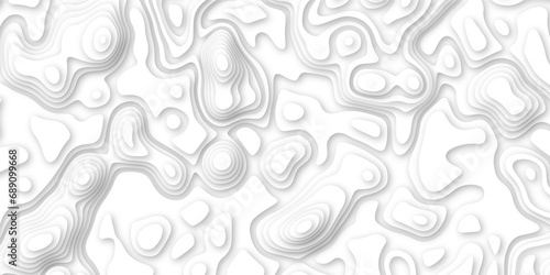 Abstract design with black and white abstract background silver line topography amount map contour background Geographic line mountain relief. Abstract lines or wavy backdrop background.