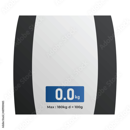 body weight scale illustration