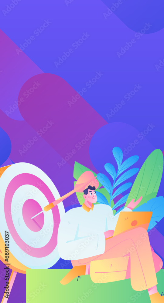 Business People Flat Vector Concept Operation Hand Drawn Illustration
Business People Flat Vector Concept Operation Hand Drawn Illustration