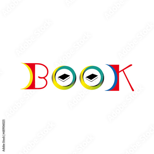 Print BOOK logo designe 