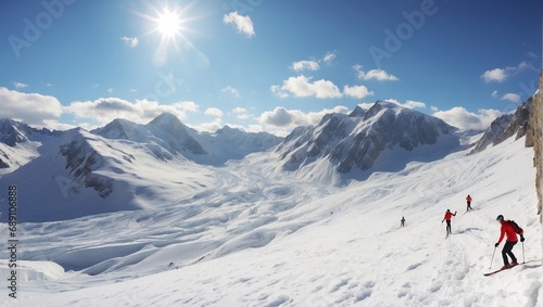 ski resort in winter © UmerDraz
