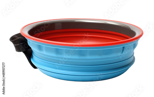 Collapsible Water Bowl for Hiking On Transparent PNG photo