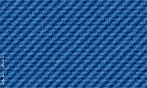 Blue jeans texture. Denim background. Vector fabric pattern.