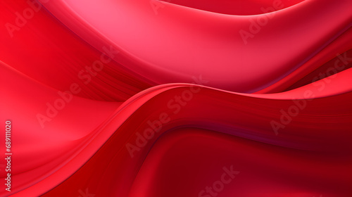 Red satin abstract background