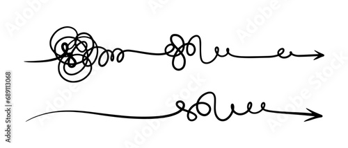 hand drawn of tangle scrawl sketch. Abstract scribble, Vector illustration.