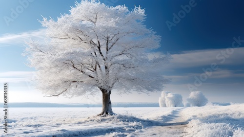 trees in the snow © Tisha