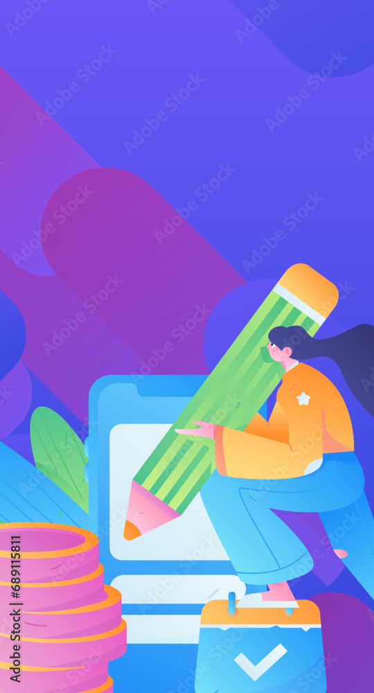 Business People Flat Vector Concept Operation Hand Drawn Illustration
Business People Flat Vector Concept Operation Hand Drawn Illustration