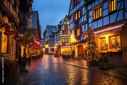 Old town of Colmar, Alsace,