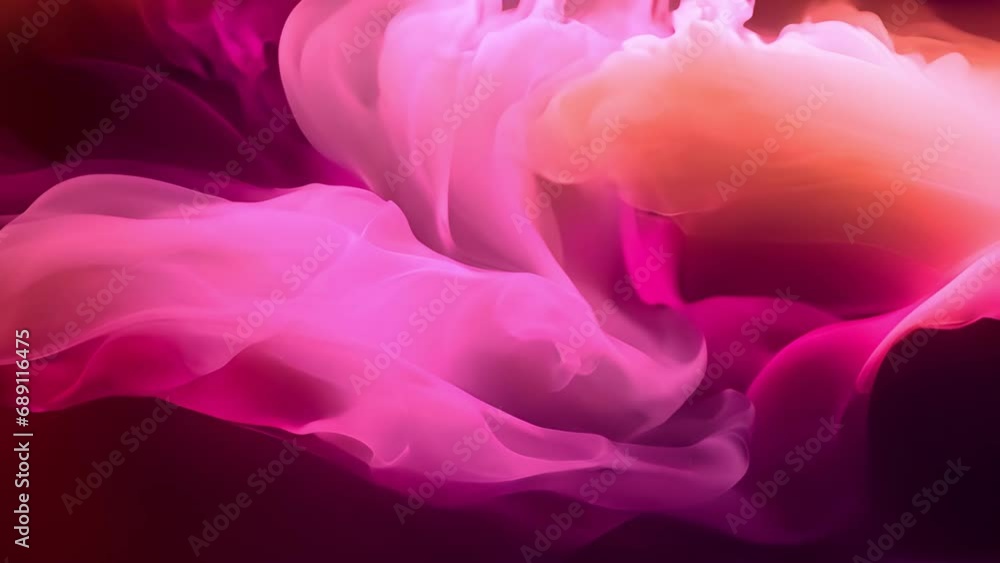 Red ruby Abstract slow motion shot of smoke article Fluid. paint drops mixing in water. Ink swirling underwater. Colored cloud abstract smoke explosion animation. 3D render particles 4k Red ruby Abstract slow motion shot of smoke article Fluid. paint drops mixing in water. Ink swirling underwater. Colored cloud abstract smoke explosion animation. 3D render particles 4k