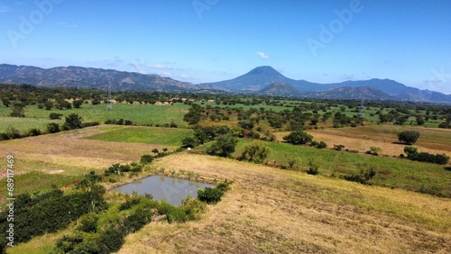 landscape in the mountains