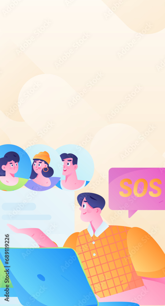 Business People Flat Vector Concept Operation Hand Drawn Illustration
Business People Flat Vector Concept Operation Hand Drawn Illustration
