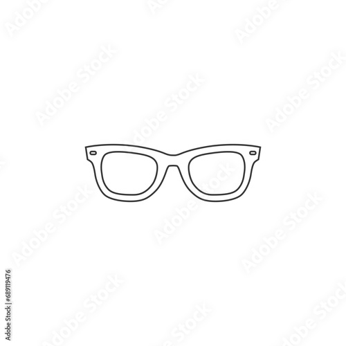 Glasses icon vector illustration