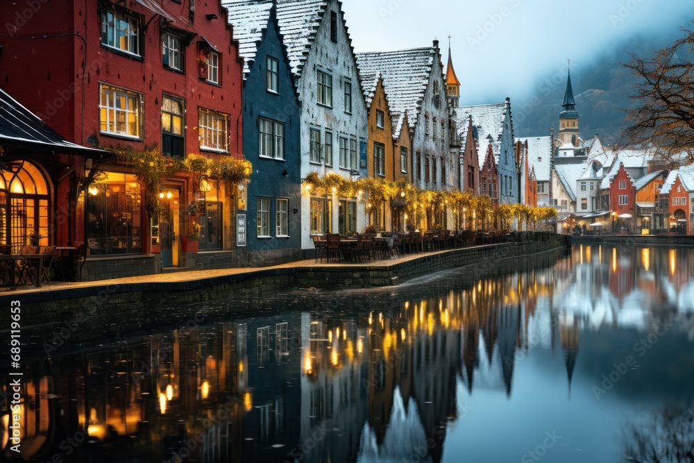 view on Bruges