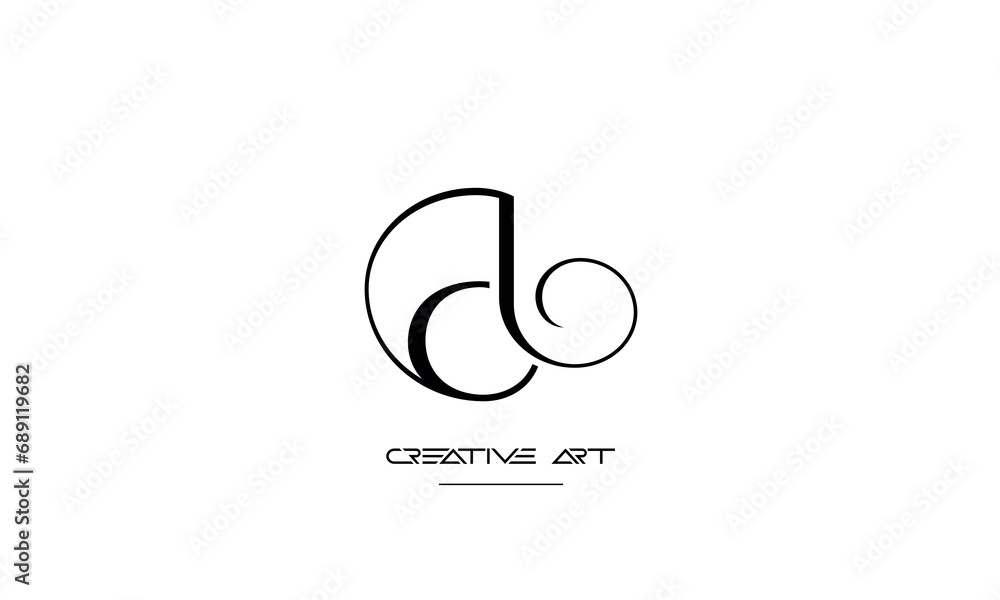 CL, LC, C, L abstract letters logo monogram CL, LC, C, L abstract letters logo monogram