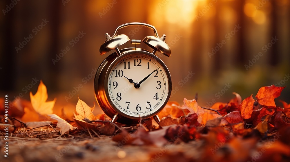 Concept, daylight saving time. Sommer time, winter time, changeover ...