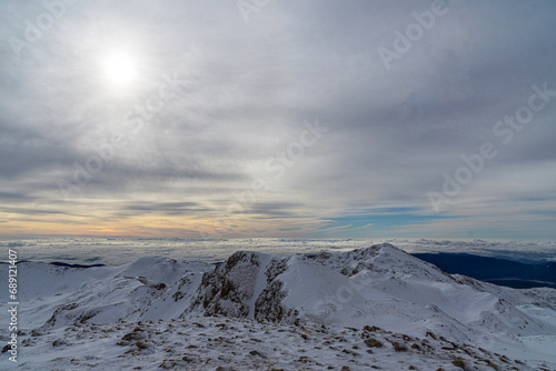 he scenic view of the G  mbe Akda     Uyluktepe   3024 m. high over Suba     Plateau in Antalya