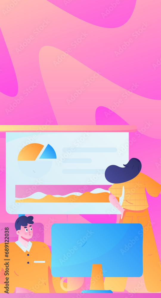 Business People Flat Vector Concept Operation Hand Drawn Illustration
Business People Flat Vector Concept Operation Hand Drawn Illustration