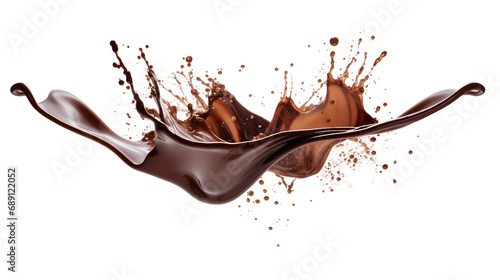 Chocolate Temptation On Transparent Background