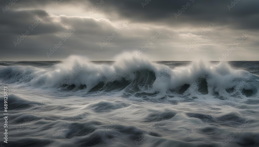 Obraz premium Sea waves