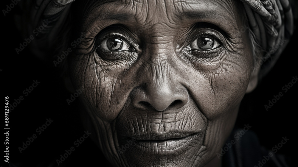 Image that captures the intricacies of a person's facial expression, portraying depth and thoughtfulness Image that captures the intricacies of a person's facial expression, portraying depth and thoughtfulness