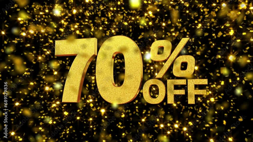 金箔背景 3D 金文字素材 70% OFF 金箔背景 3D 金文字素材 70% OFF