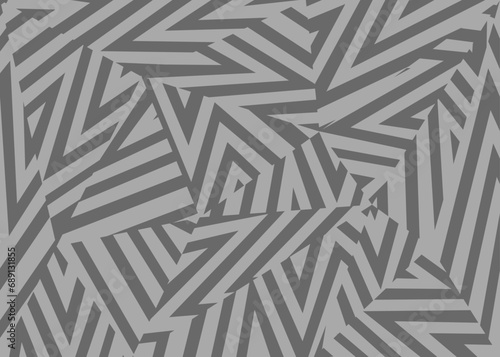 Abstract background with dazzle camouflage pattern. Abstract irregular stripes pattern