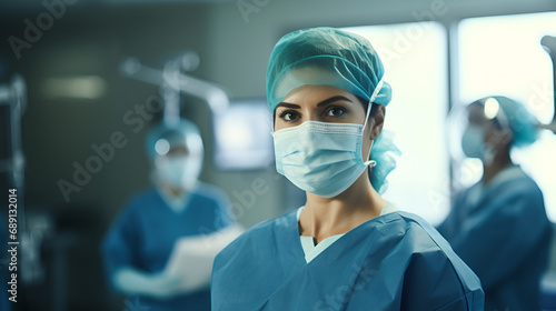 female surgeon portrait 