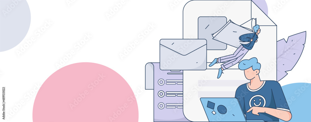Business People Flat Vector Concept Operation Hand Drawn Illustration
Business People Flat Vector Concept Operation Hand Drawn Illustration