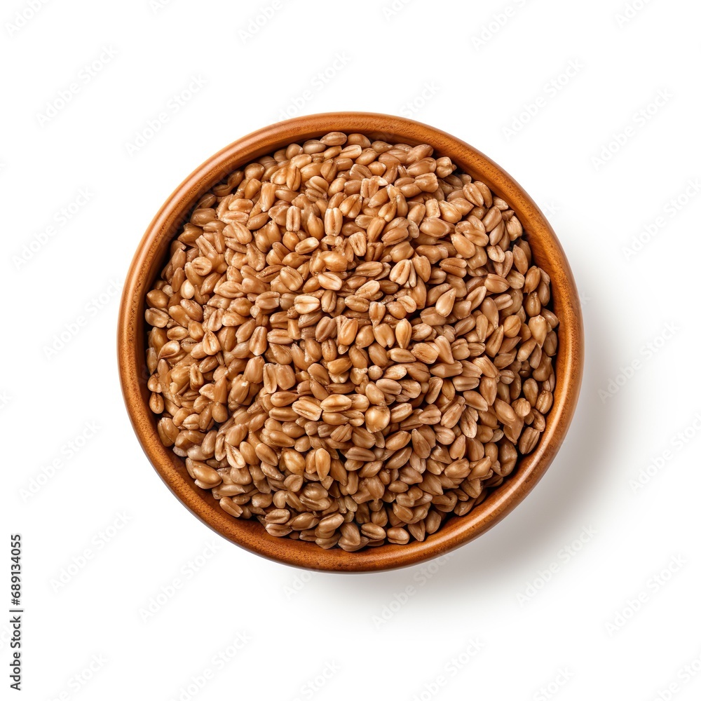 Professional food photography of Farro, isolated on white background, Farro isolated on white background Professional food photography of Farro, isolated on white background, Farro isolated on white background