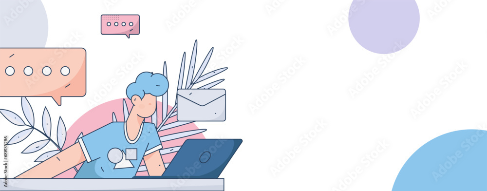 Business People Flat Vector Concept Operation Hand Drawn Illustration
Business People Flat Vector Concept Operation Hand Drawn Illustration