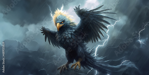 american bald eagle, eagle in the sky photo