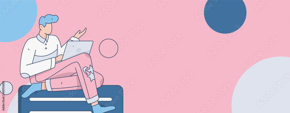 Business People Flat Vector Concept Operation Hand Drawn Illustration
Business People Flat Vector Concept Operation Hand Drawn Illustration
