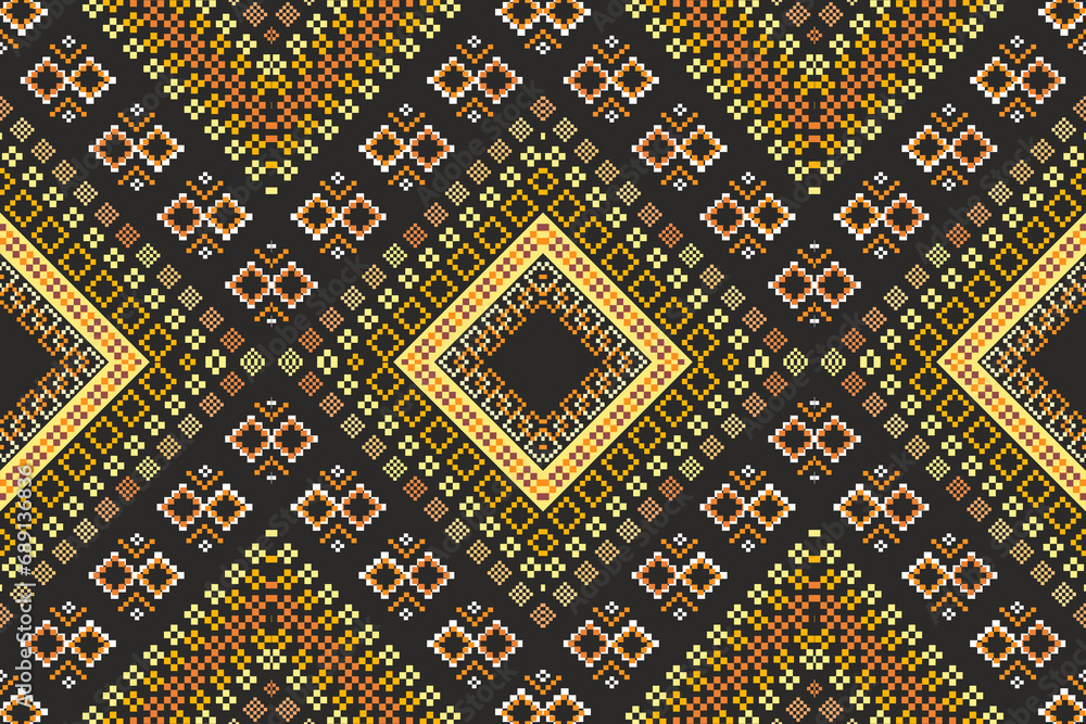 Traditional ethnic,geometric ethnic fabric pattern for textiles,rugs,wallpaper,clothing,sarong,batik,wrap,embroidery,print,background, illustration Traditional ethnic,geometric ethnic fabric pattern for textiles,rugs,wallpaper,clothing,sarong,batik,wrap,embroidery,print,background, illustration