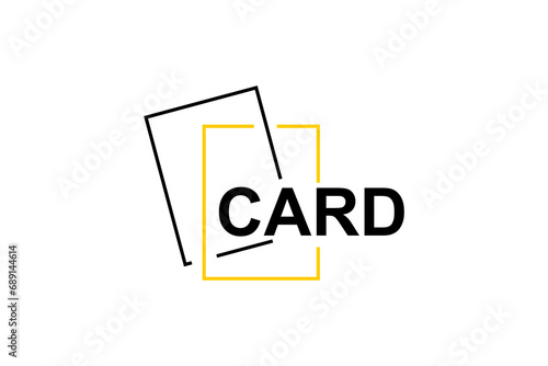 Free Download Black and golden royal card logo design line style. - GFXLoad
