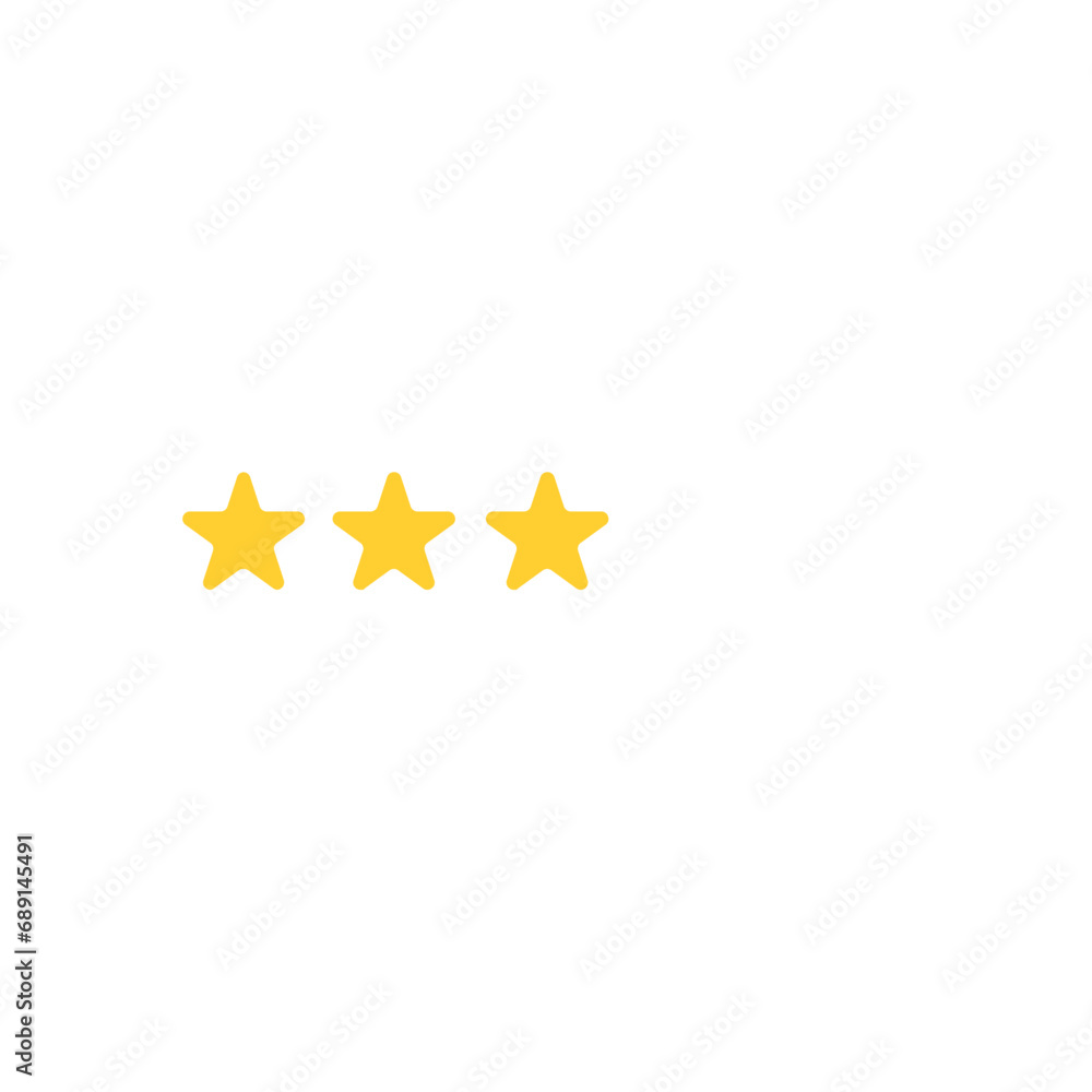 Rating Stars Set Rating Stars Set