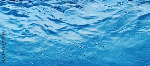 Blue water texture abstract...